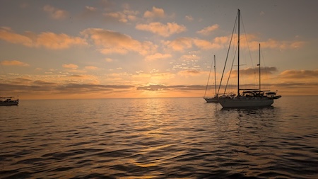 Sunrise on day 4