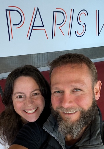 Arriving in Paris
