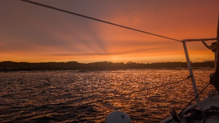 Sunset in Newtown